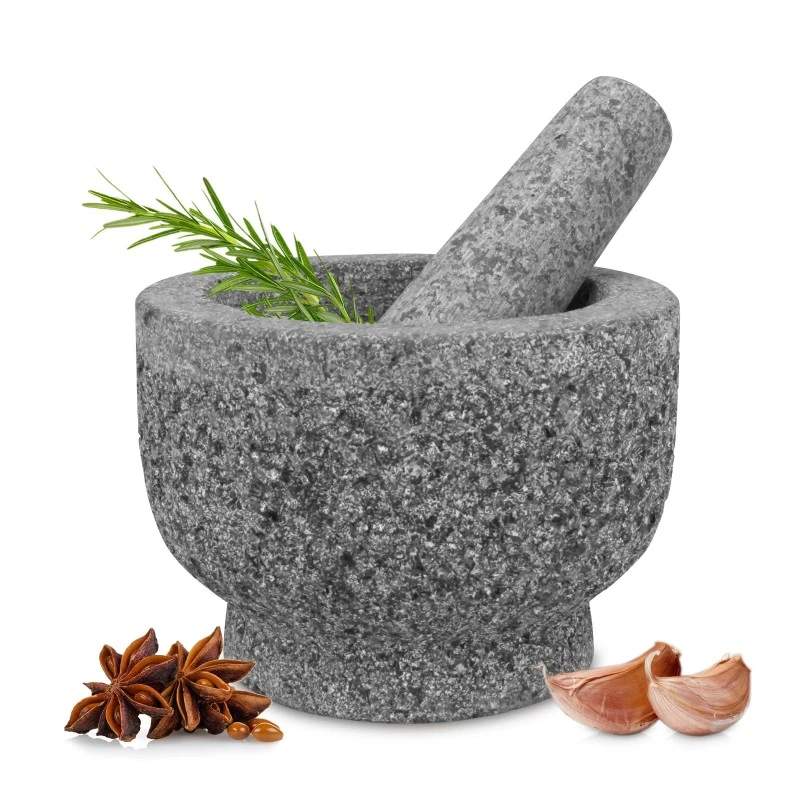 M&ouml;rser und St&ouml;&szlig;el aus Granit