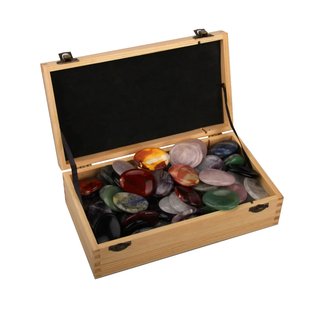 Gro&szlig;handel mit benutzerdefinierten Chakra-Steinen, Heilkristall-Set, Kristalle, Heilsteine